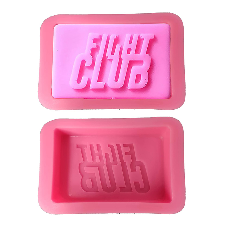 Soap Making Fight Club - Dövüş Kulübü Sabun silikon kalıp Dikdörtgen