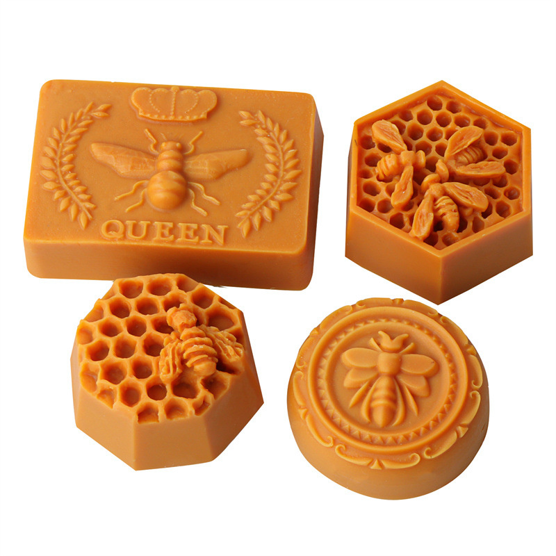 Soap Making Instructions - 3D Uçan Arı Petek Mum Kalıpları