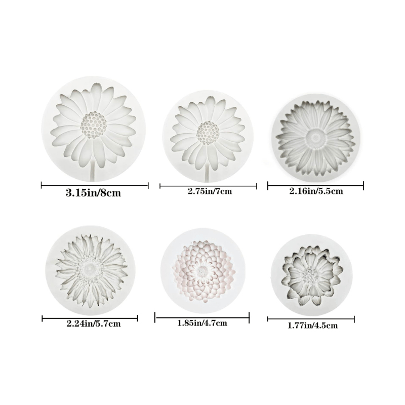 6 Parça, Ayçiçeği Papatya Sili - Soap Making Name incelemesi ve fiyatı