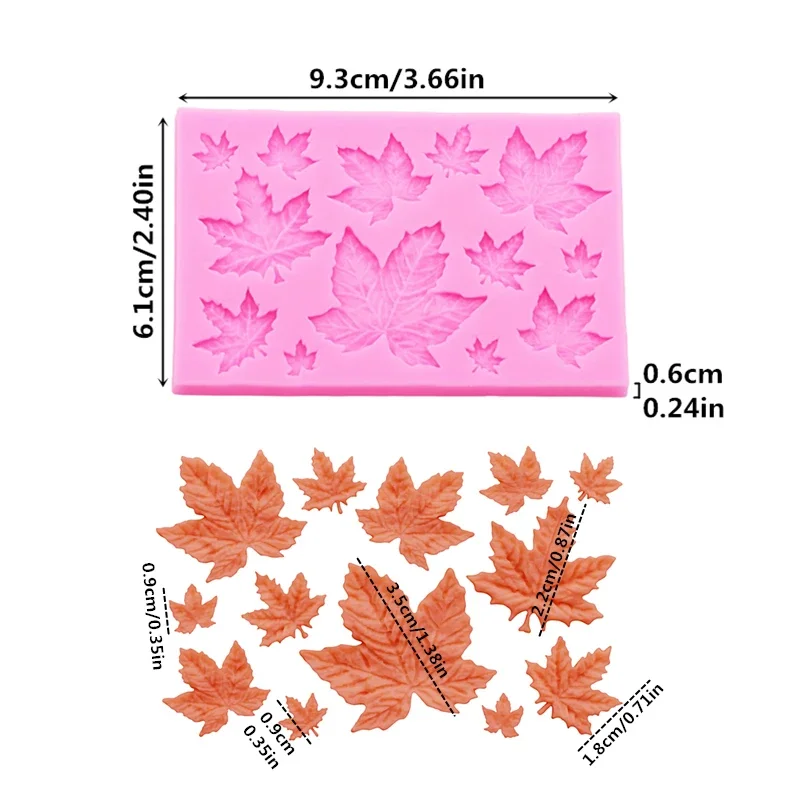 Akçaağaç Yaprağı silikon kalıp - Soap Making Silicone Molds incelemesi ve fiyatı