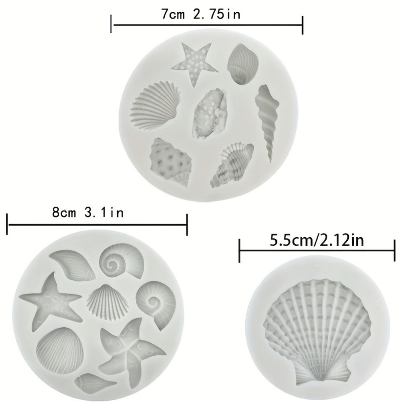 3 adet/takım, kabuk kalıp seti - Soap Making Chemical incelemesi ve fiyatı