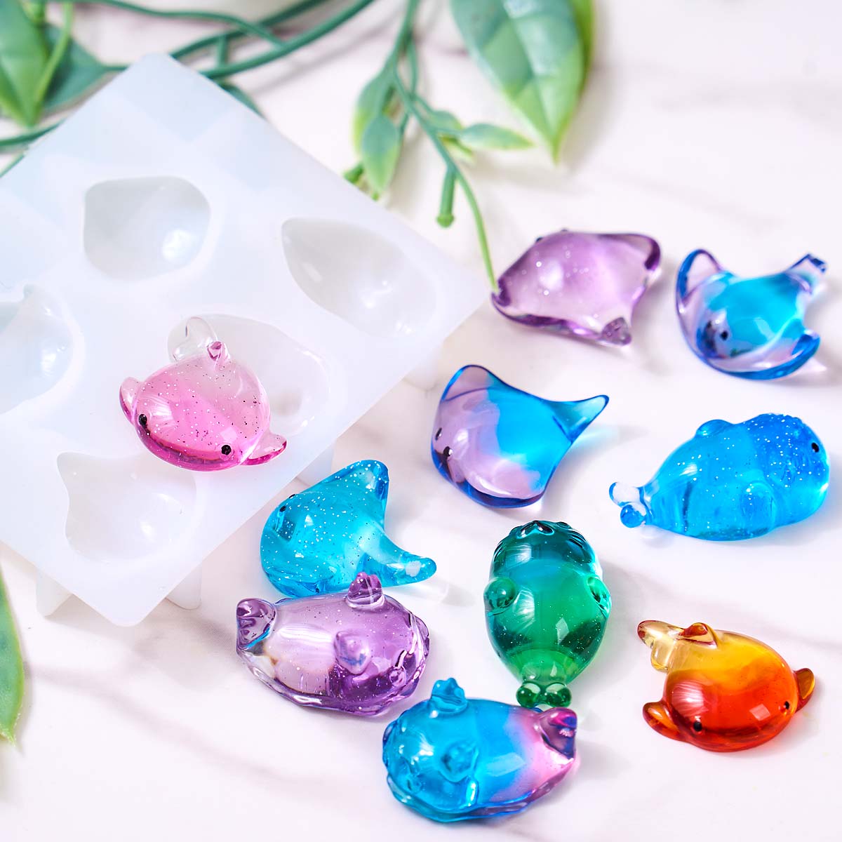 3D Şifalı Kawaii Manta Ray Bal - Soap Making Silicone Molds incelemesi ve fiyatı
