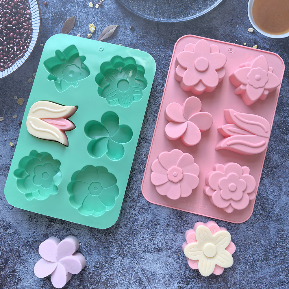 Çeşitli Çiçek Şekilli Silikon  - Soap Making Instructions incelemesi ve fiyatı