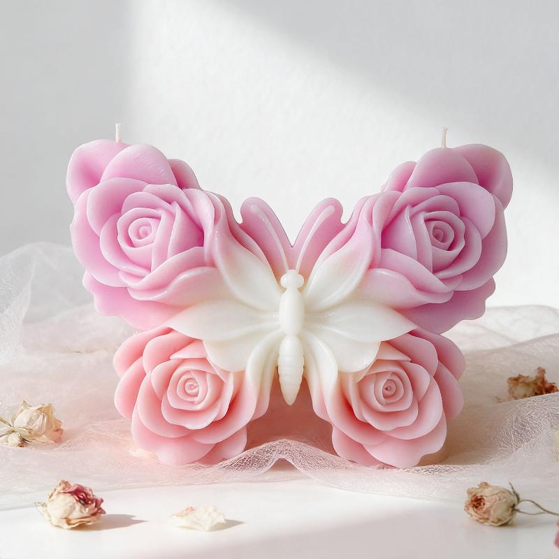DIY Gül Kelebek Formu silikon  - Soap Making Silicone Molds incelemesi ve fiyatı