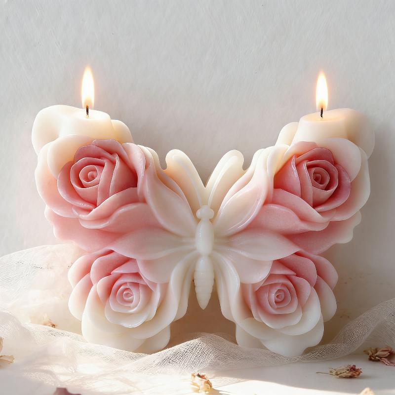 DIY Gül Kelebek Formu silikon  - Soap Making Silicone Molds incelemesi ve fiyatı