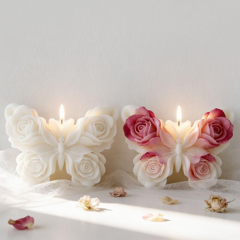 DIY Gül Kelebek Formu silikon  - Soap Making Silicone Molds incelemesi ve fiyatı