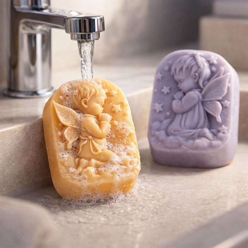 Melek silikon kalıp sabun yapı - Soap Making Instructions incelemesi ve fiyatı