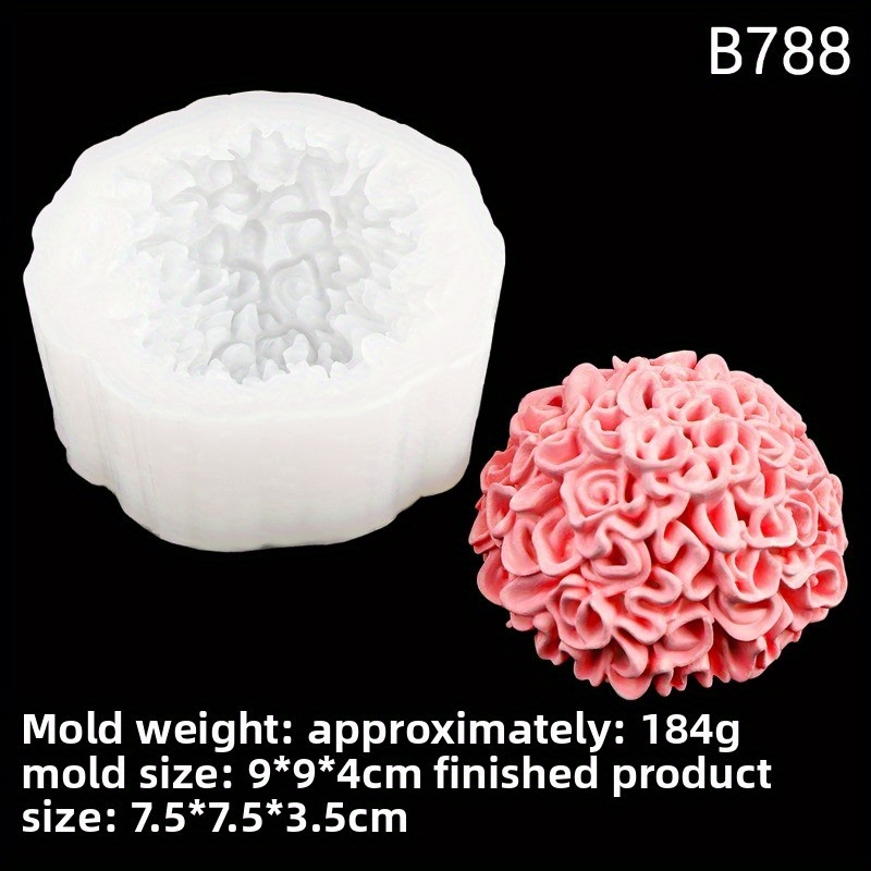 Bir kadife çiçeği silikon kalı - Soap Making Silicone Molds incelemesi ve fiyatı