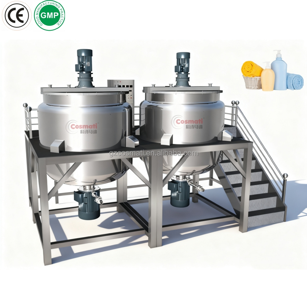 500L 2500L 5000L Karıştırıcı H - Soap Making Vessels incelemesi ve fiyatı